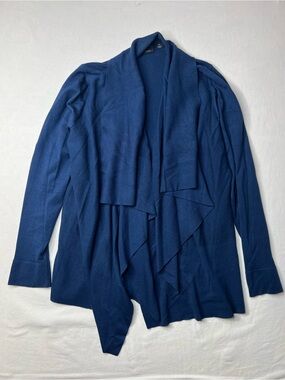 Devotion by Cyrus Blue Open Front Cardigan Size XL